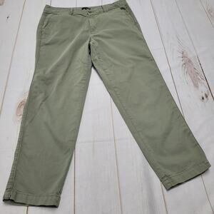 Quince Olive Green Women's Trousers